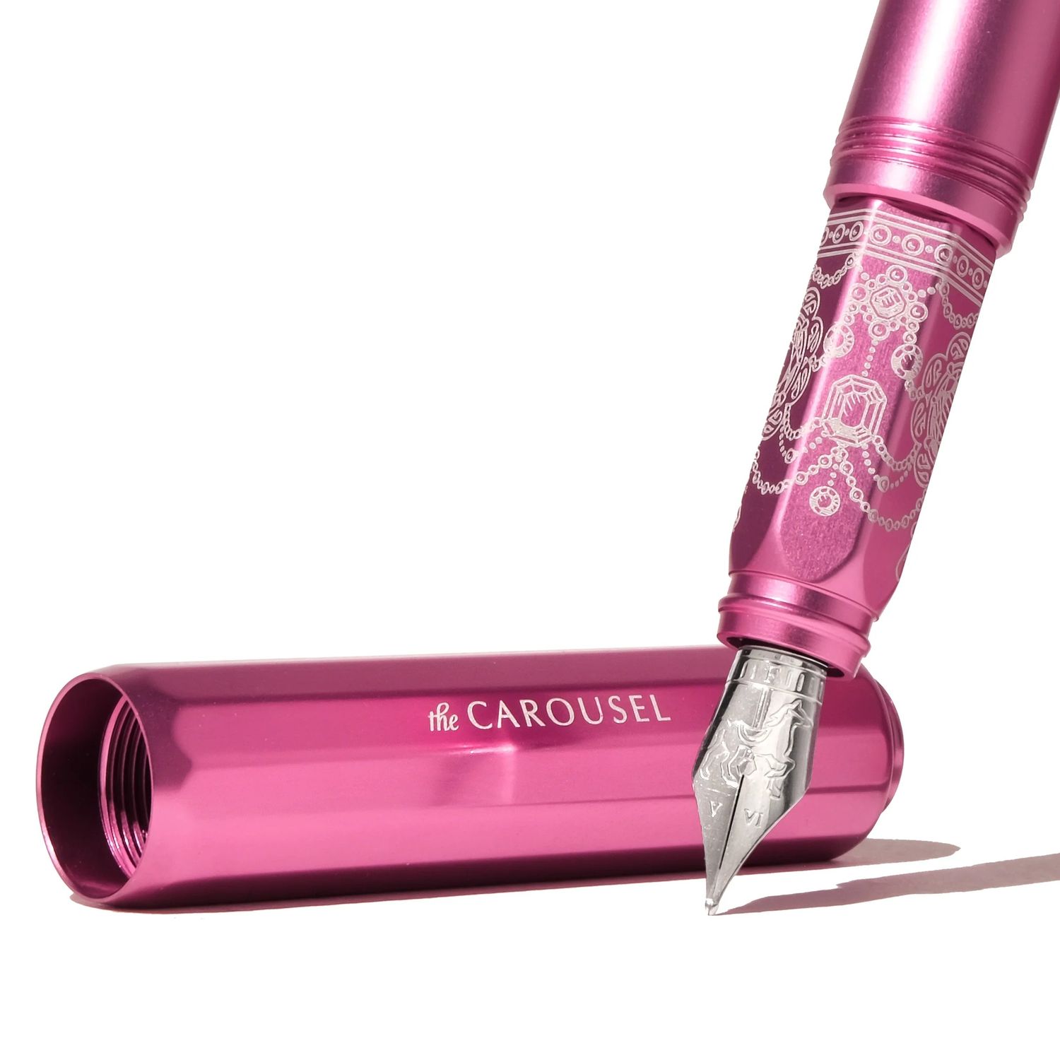 Ferris Wheel Press Aluminum Carousel Little Miss Jubilee Fountain Pen
