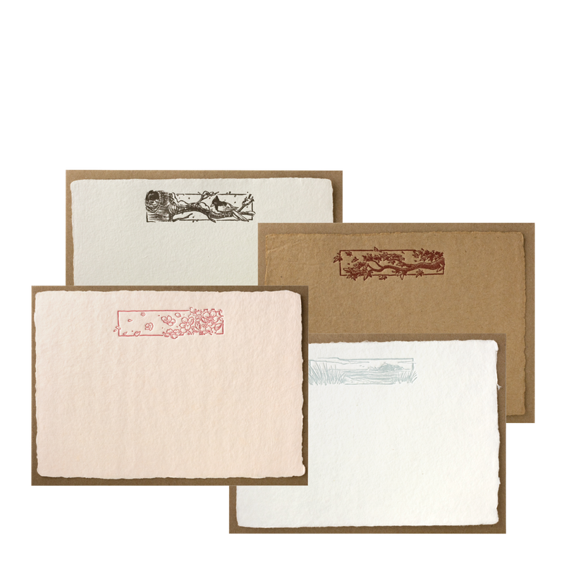Deckled Correspondence Notes