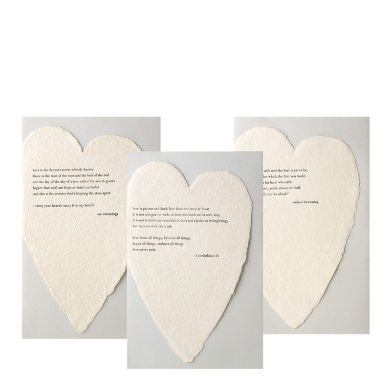 Deckled Hearts