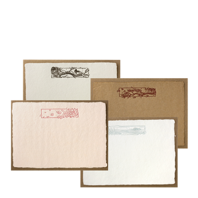 Deckled Correspondence Notes