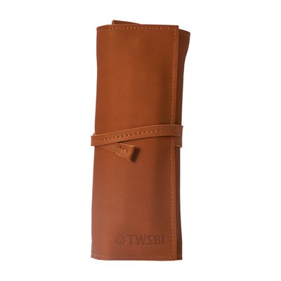 TWSBI Leather Roll Case Tan Brown
