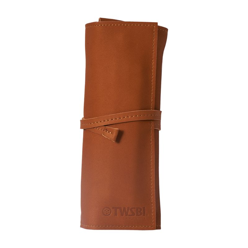 TWSBI Leather Roll Case Tan Brown