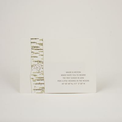 Grove Wedding Invitation