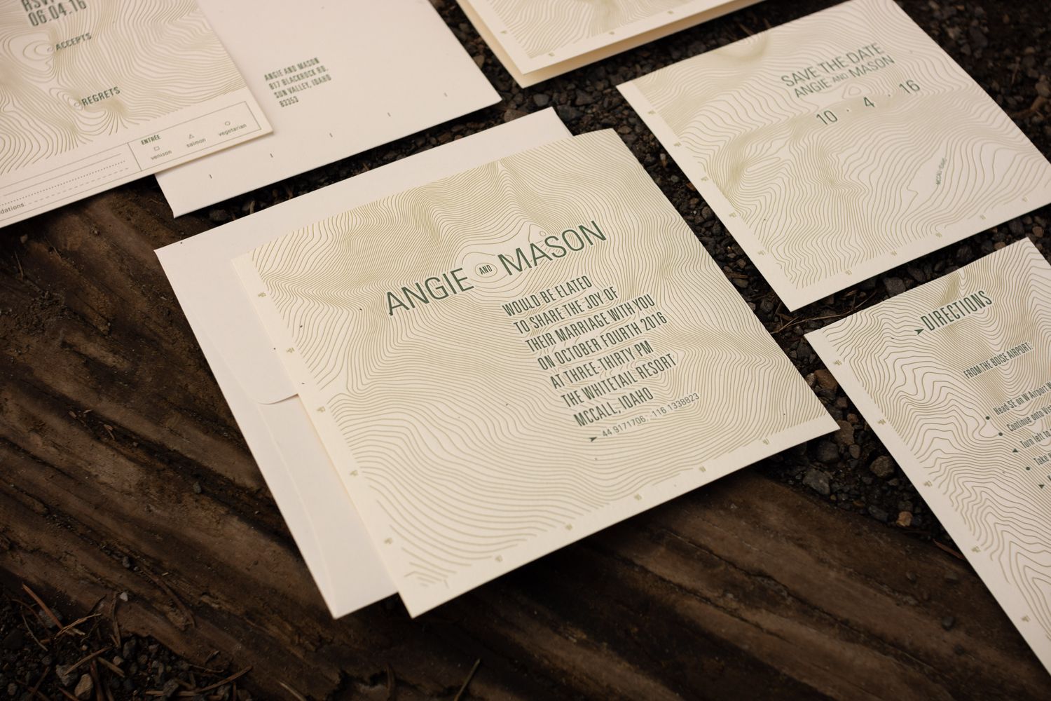 Summit Wedding Invitation