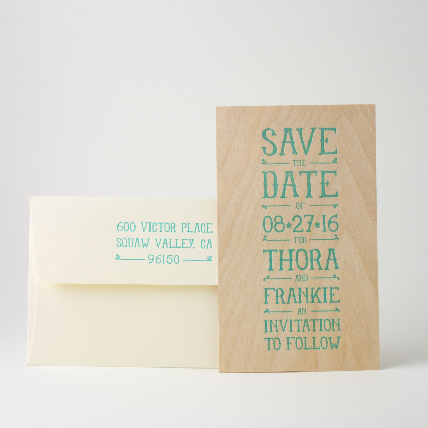 Landmark Wedding Invitation