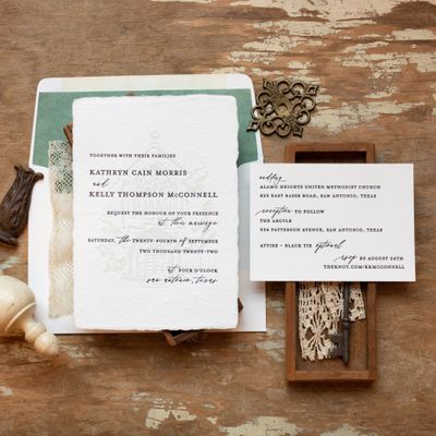 Kathryn Wedding Invitation