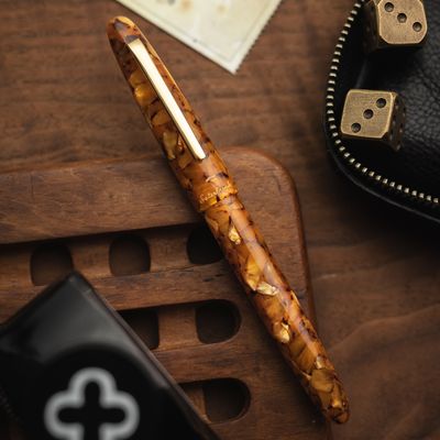 Esterbrook Estie Honeycomb Gold Rollerball
