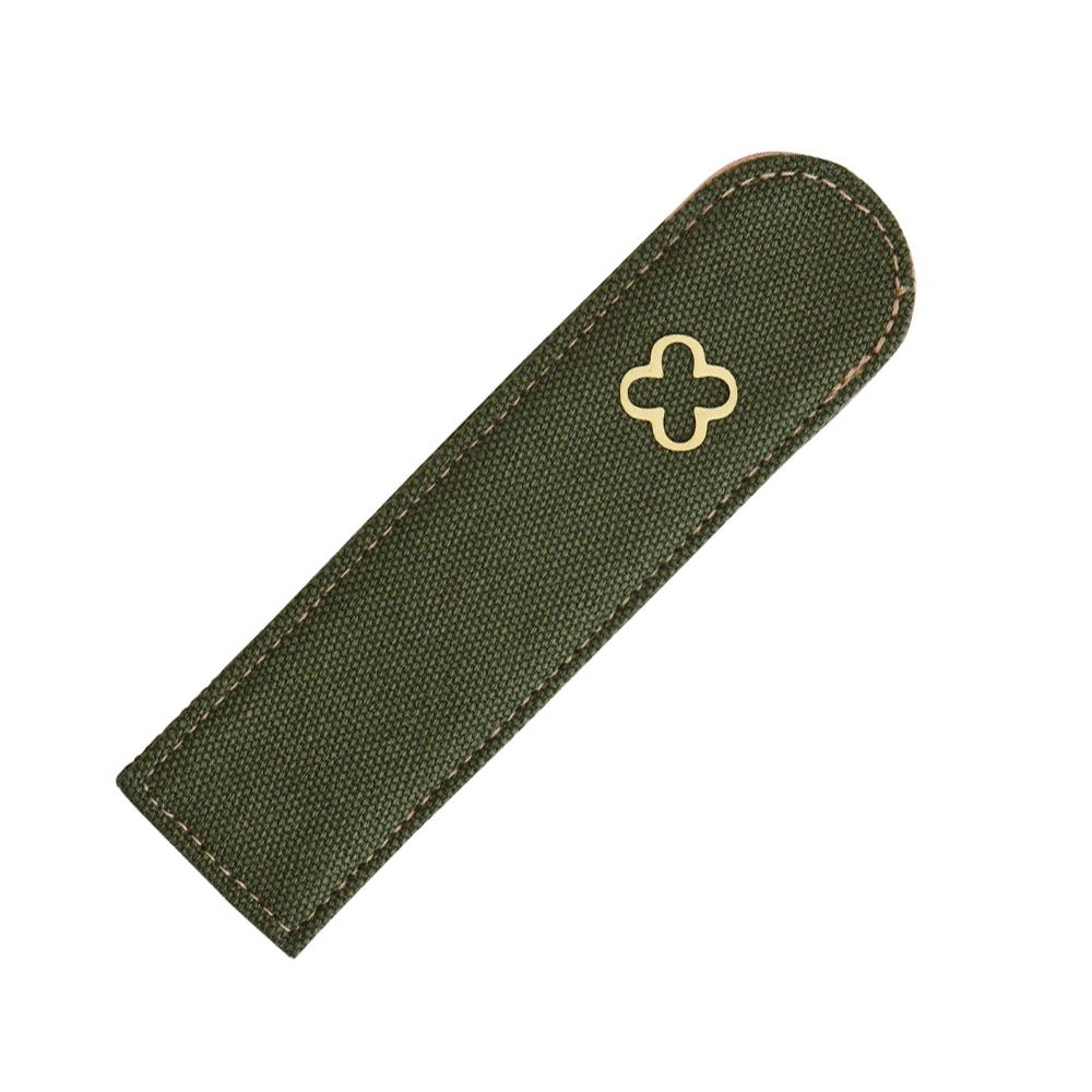 Esterbrook Canvas Single Pen Sleeve Green