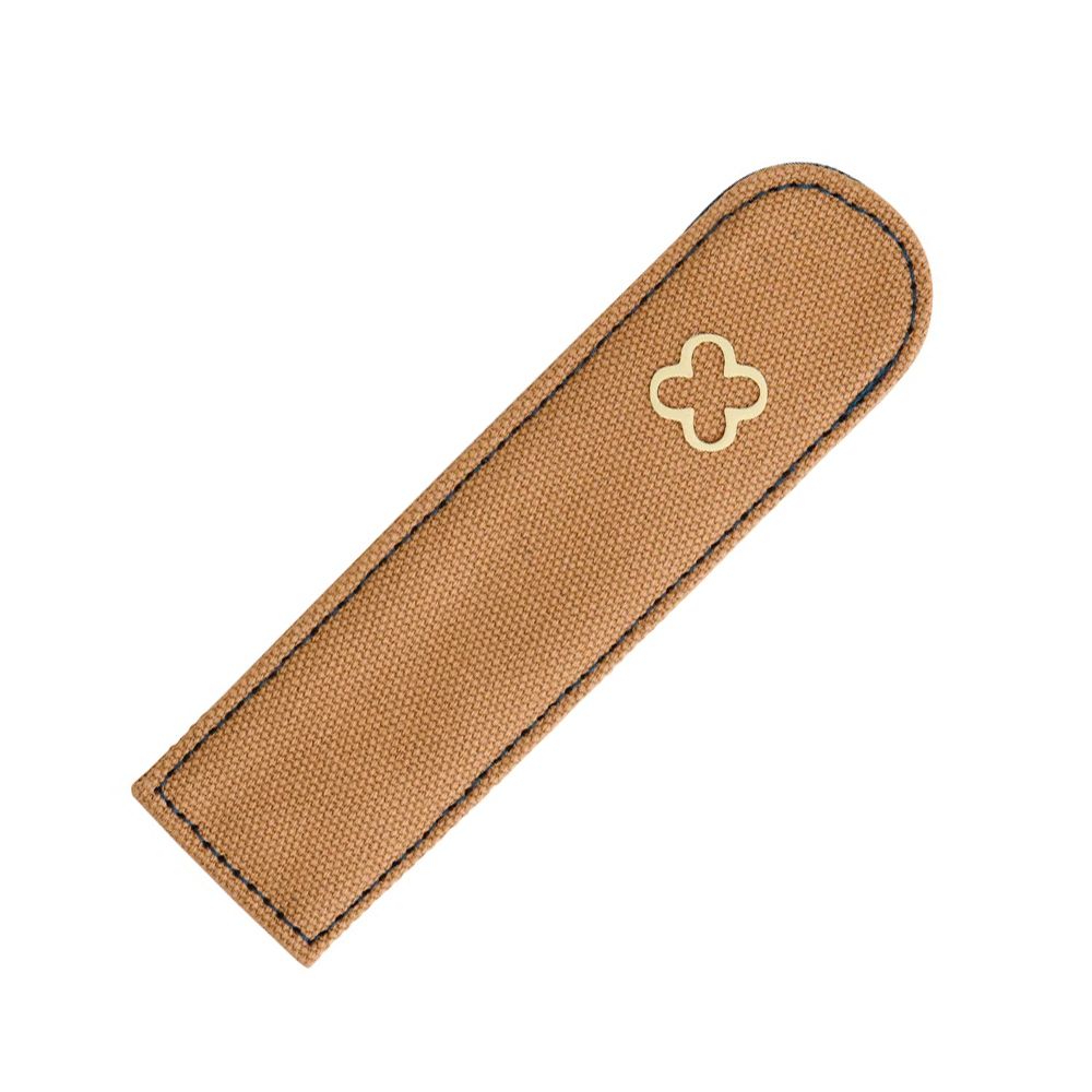 Esterbrook Canvas Single Pen Sleeve Tan