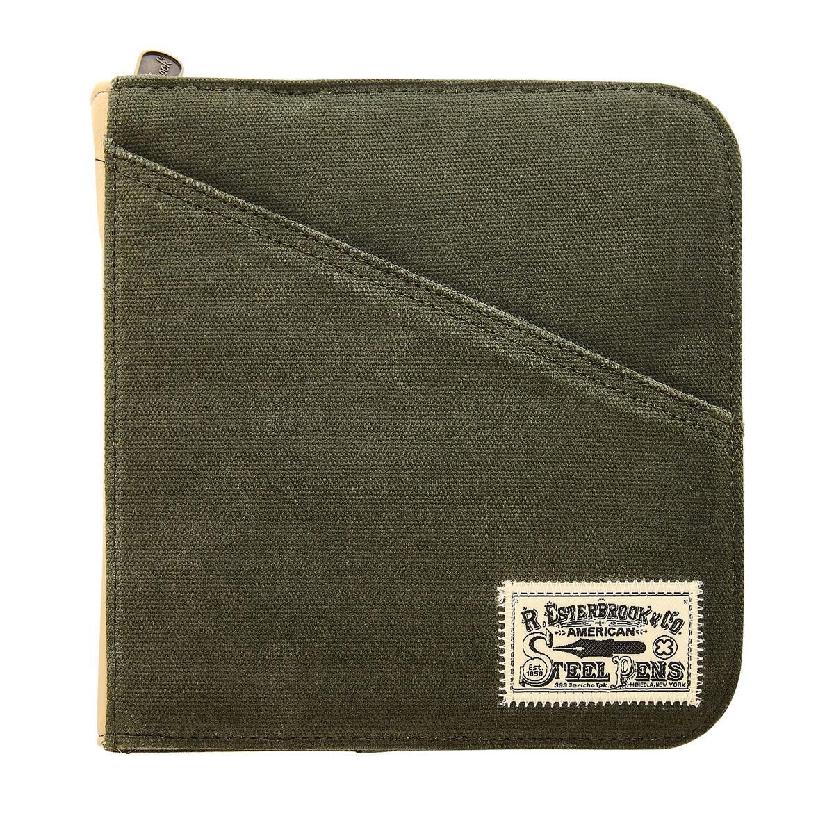 Esterbrook 20 Pen Zipper Case Green