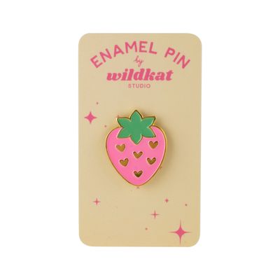Strawberry Enamel Pin