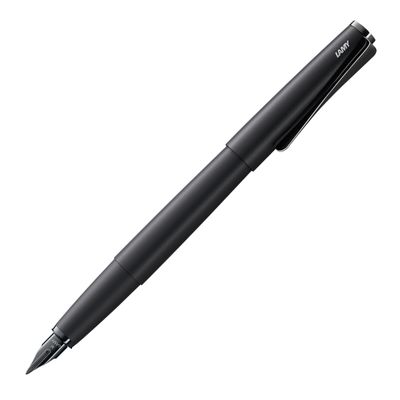 Lamy Studio LX All Black Fountain Pen, Size: extra fine