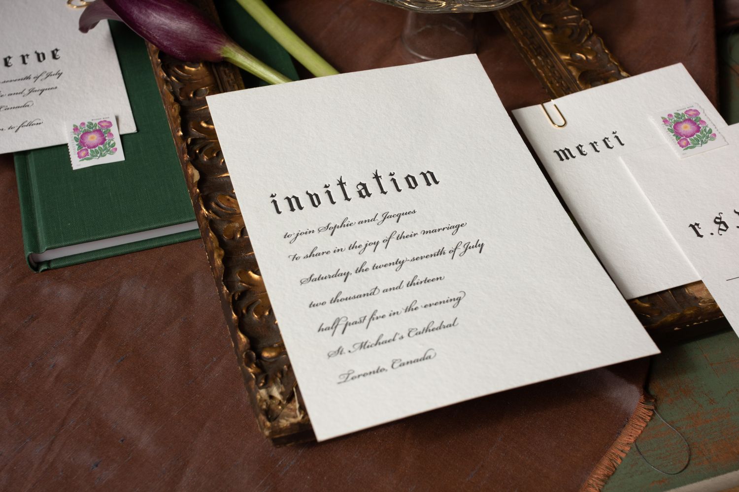 Basilica Wedding Invitation