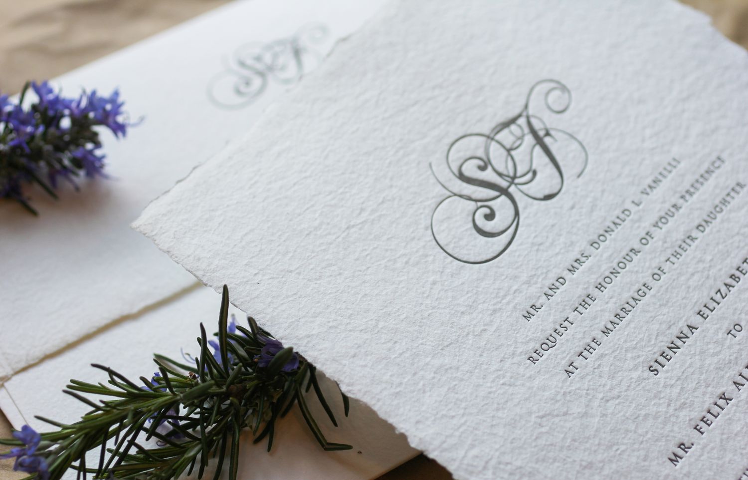 Ballroom Wedding Invitation