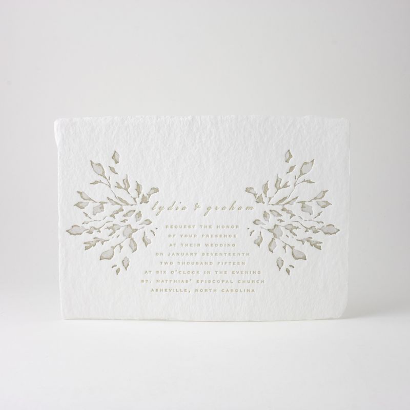Branches Wedding Invitation