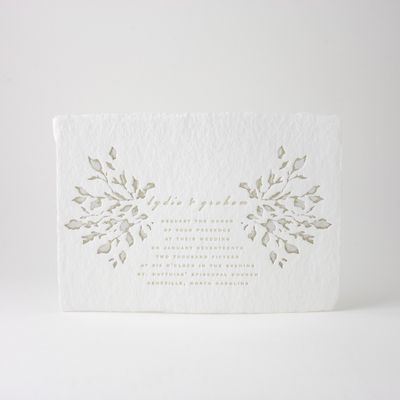Branches Wedding Invitation