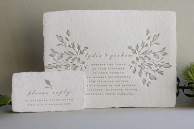 Branches Wedding Invitation