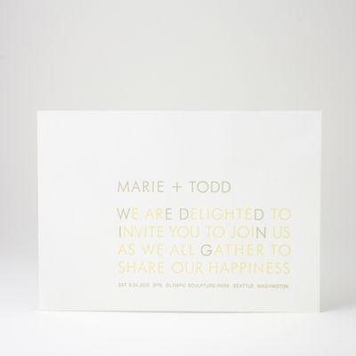 Copenhagen Wedding Invitation