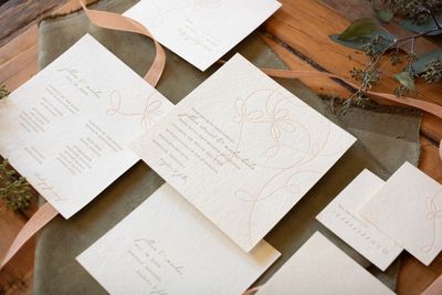 Loop Wedding Invitation