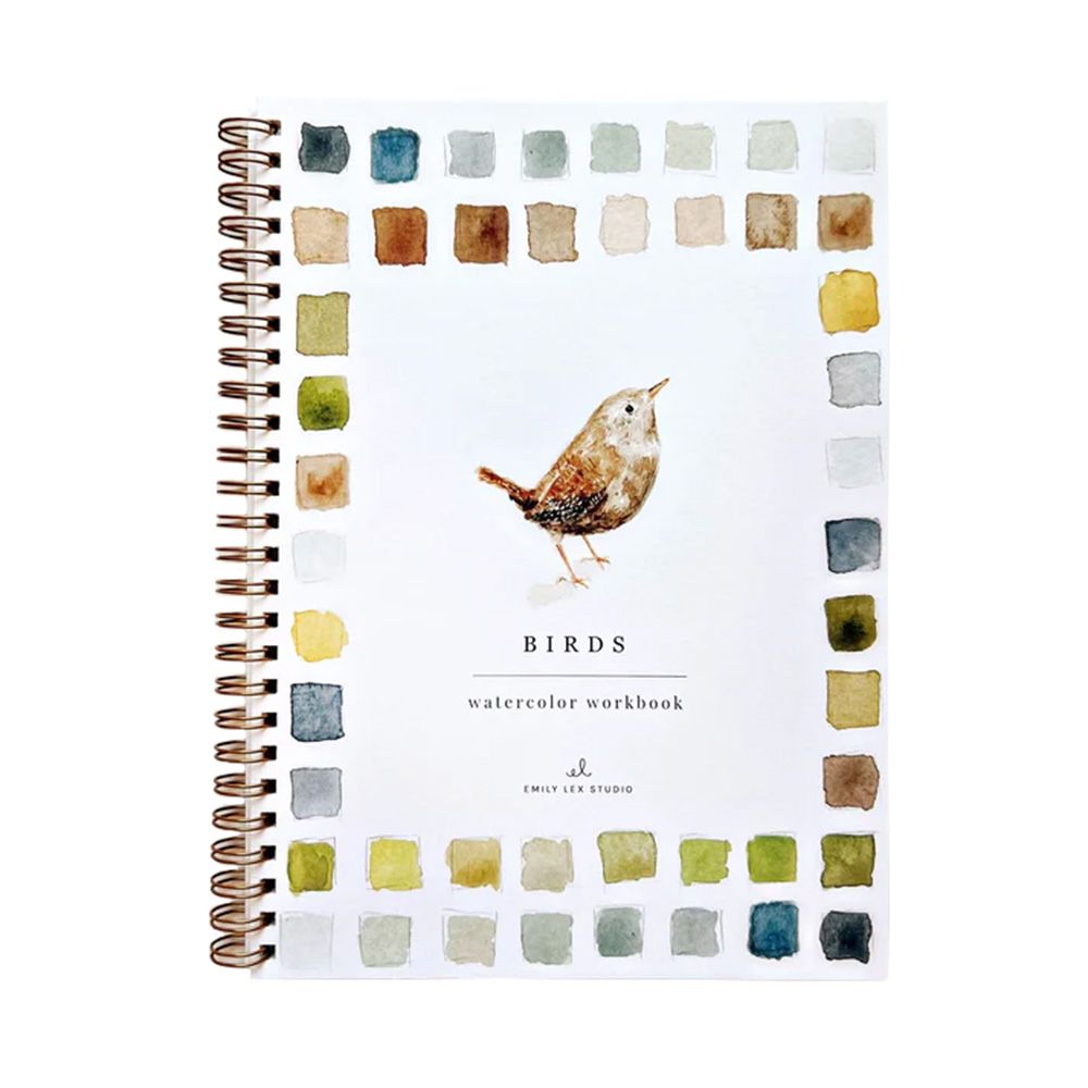 Birds Watercolor Workbook