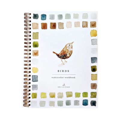Birds Watercolor Workbook