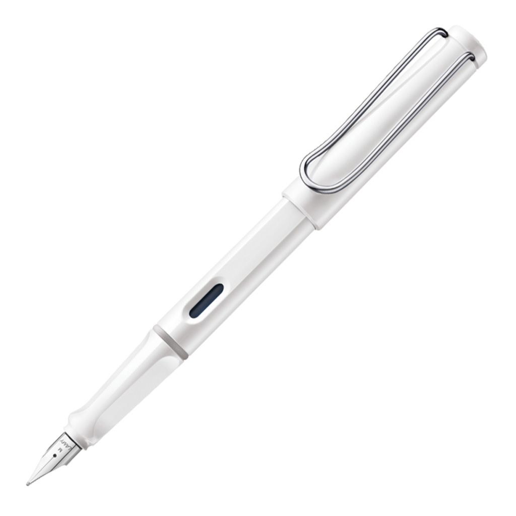 Lamy Safari White Fountain Pen, Size: Extra Fine