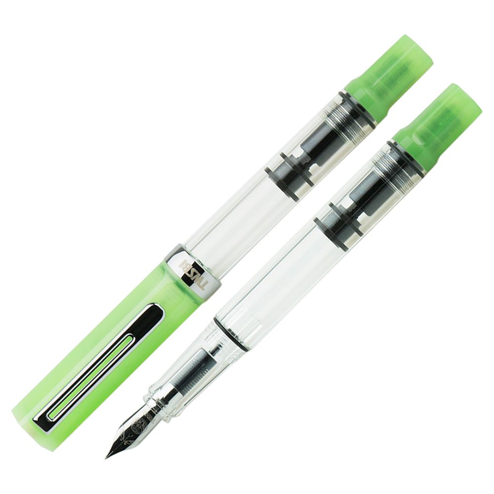 TWSBI Eco Glow in the Dark Green Fountain Pen, Size: Extra Fine