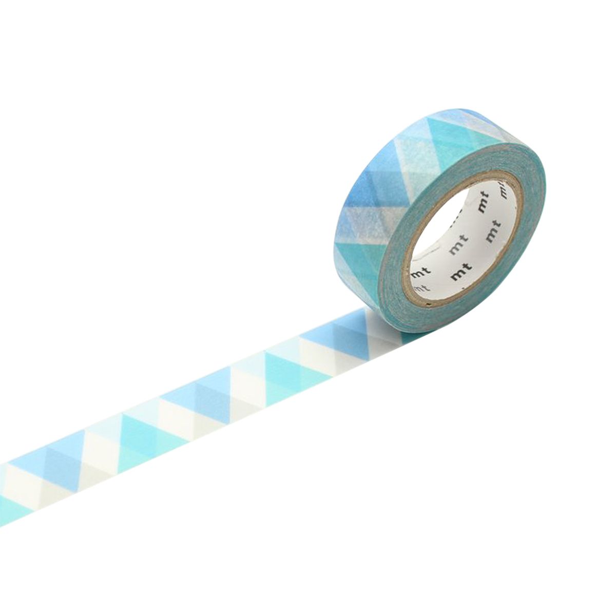 Triangle And Diamond Blue Washi Tape