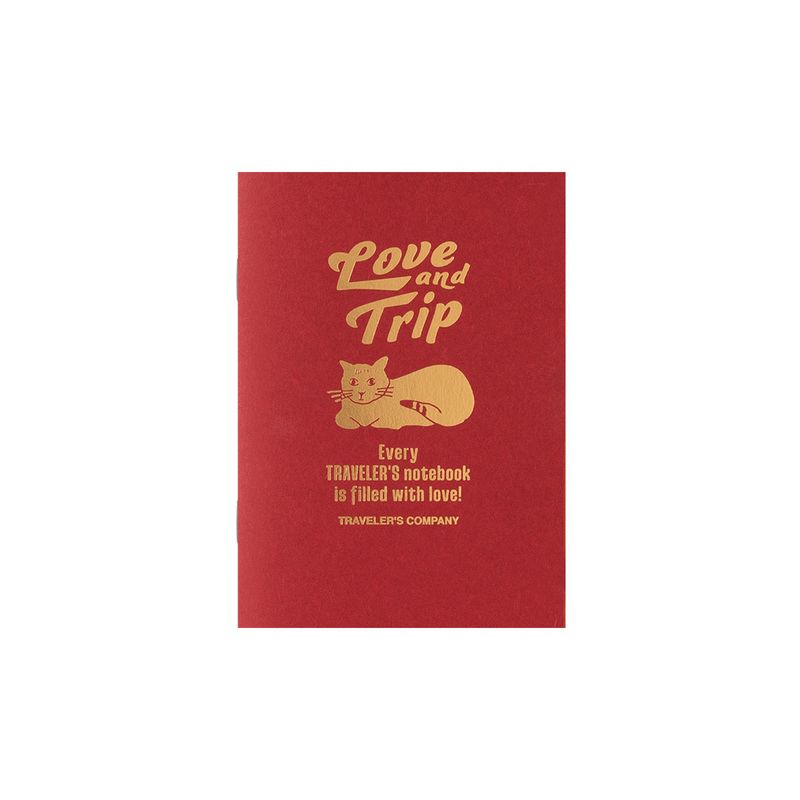 TRAVELER’S notebook Passport Refill LOVE AND TRIP