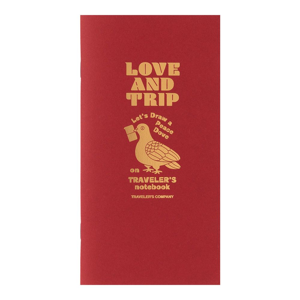 TRAVELER’S notebook Refill LOVE AND TRIP
