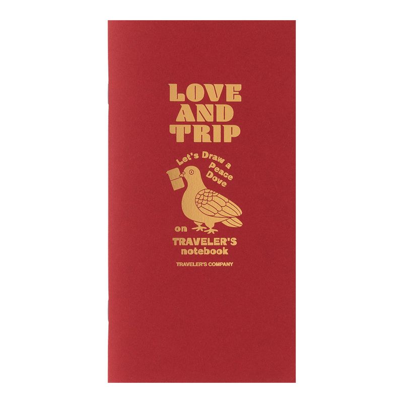 TRAVELER’S notebook Refill LOVE AND TRIP