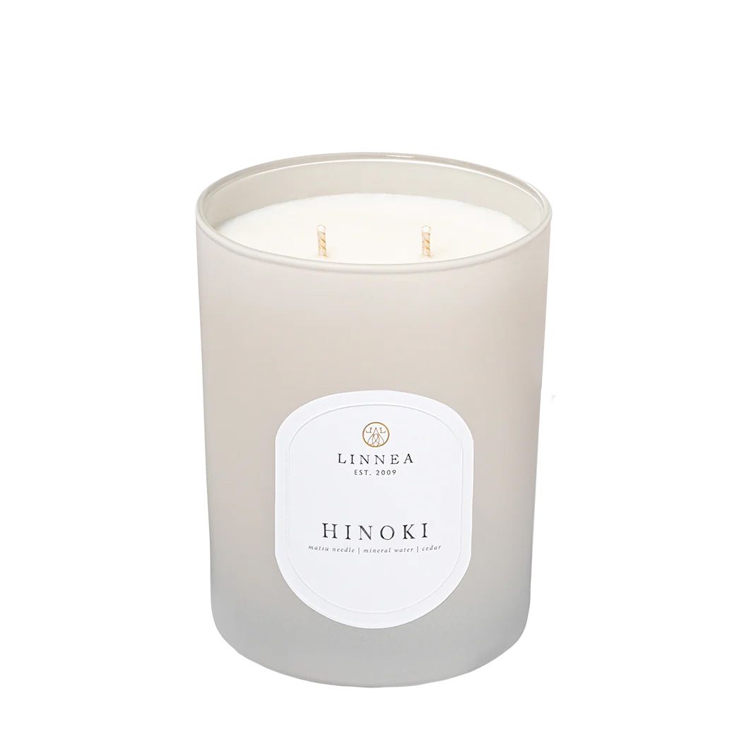 Hinoki 2-wick Candle - Spring Collection