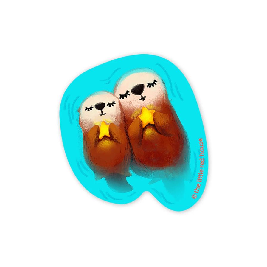 Otters Sticker