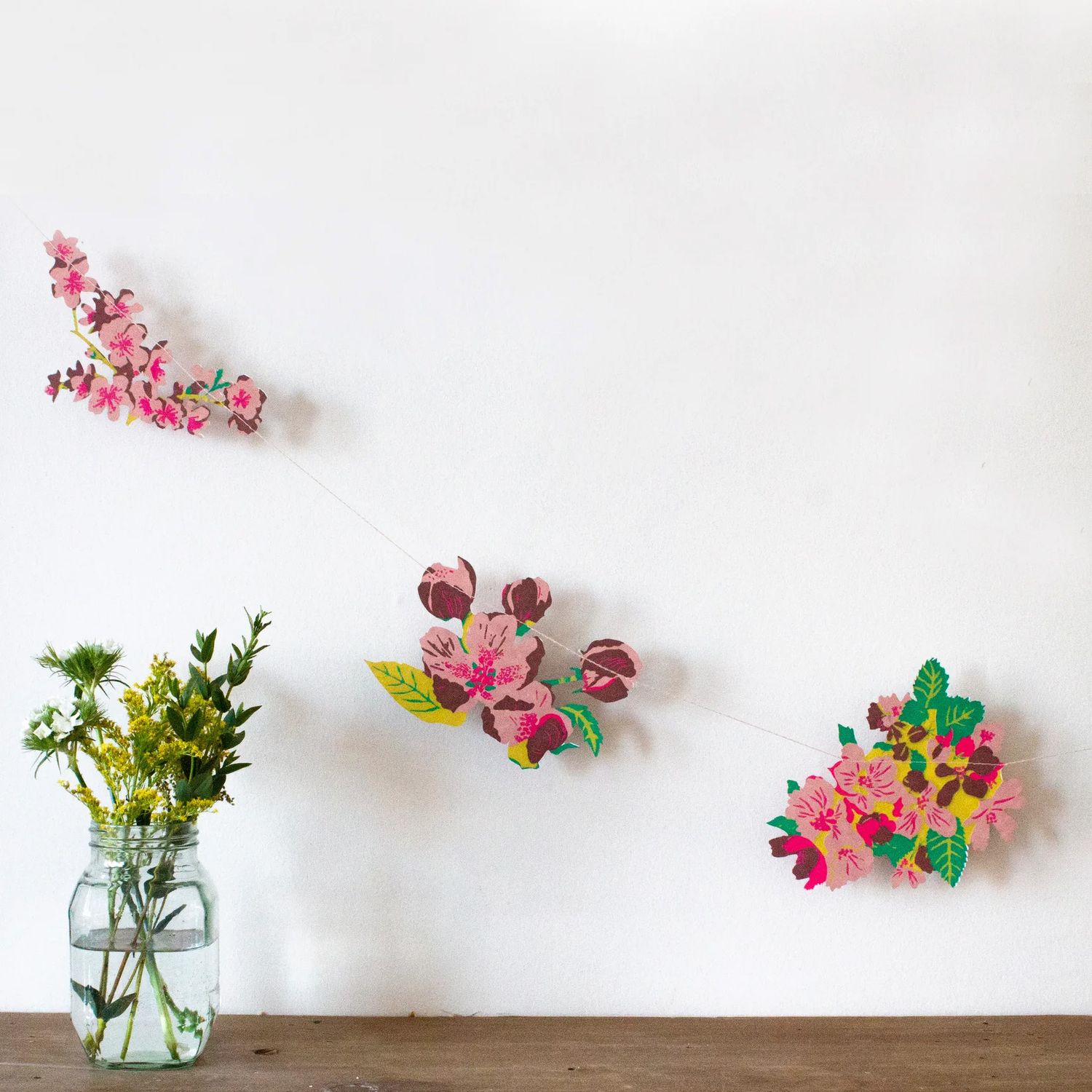 Flower Blossoms Garland