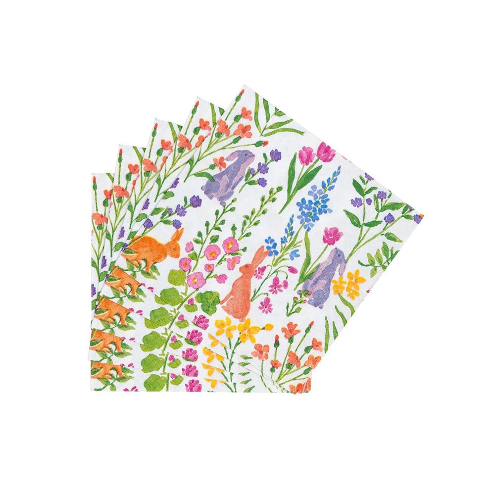 Bunny Field Cocktail Napkins