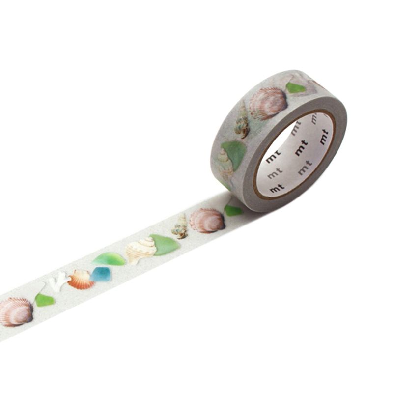 Sea Glass and Shells Washi Tape