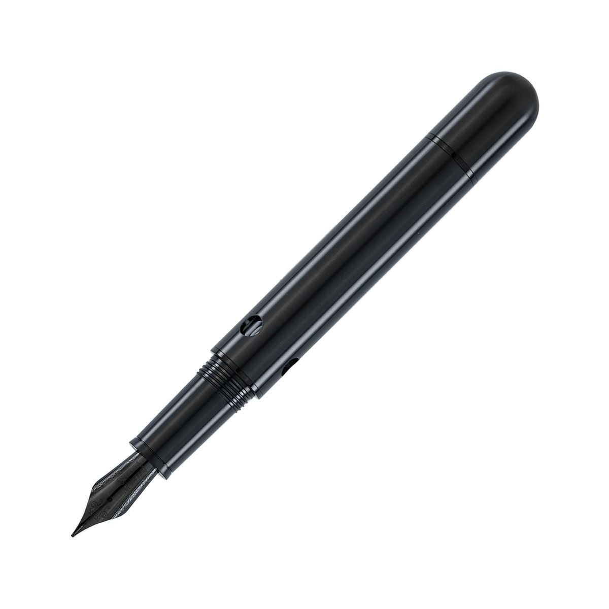 Nahvalur Nautilus Ti Black Fountain Pen