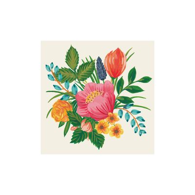Sweet Garden Cocktail Napkin