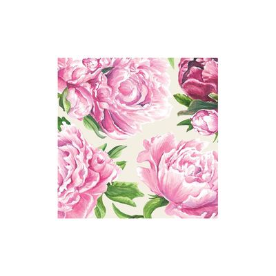 Peony Cocktail Napkin