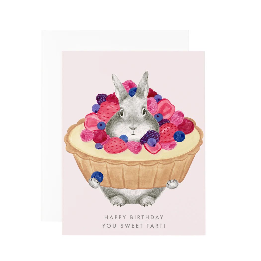 Happy Birthday Sweet Tart Greeting Card