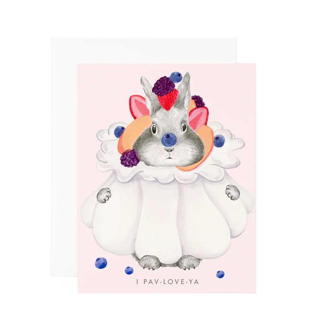 I Pav-Love-Ya Greeting Card