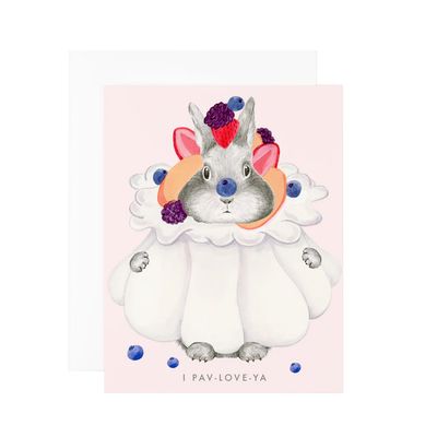 I Pav-Love-Ya Greeting Card