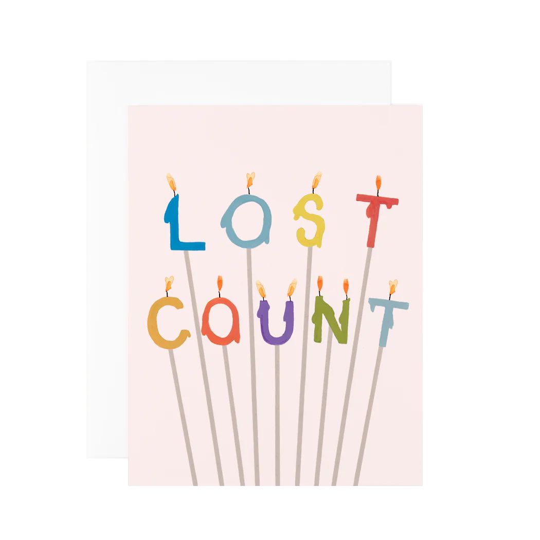 Lost Count Greeting Card