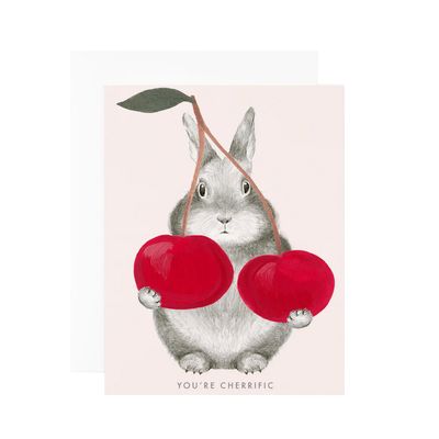 You&#39;re Cherrific Greeting Card