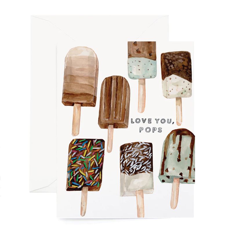 Popsicles Father&#39;s Day Card