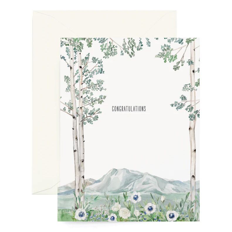 Mountain Vista Congratulations Card