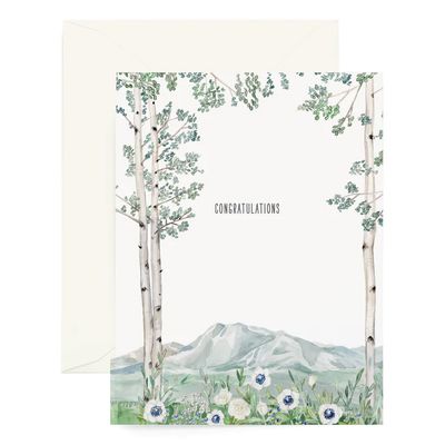 Mountain Vista Congratulations Card