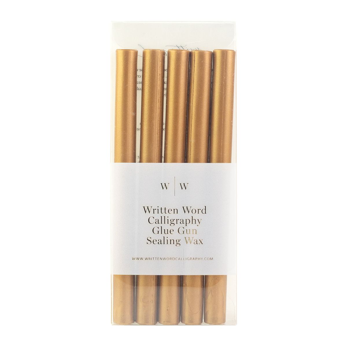 Gold Glue Gun Sealing Wax Box of 5