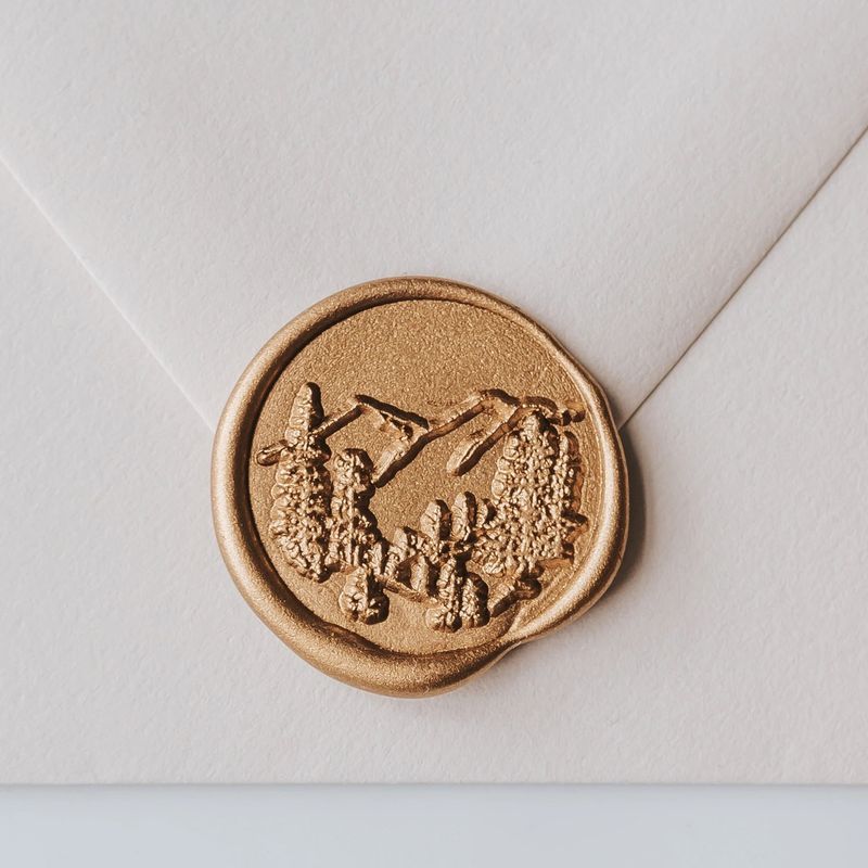 Trees Wax Seal Stamp