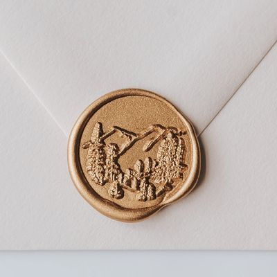 Trees Wax Seal Stamp